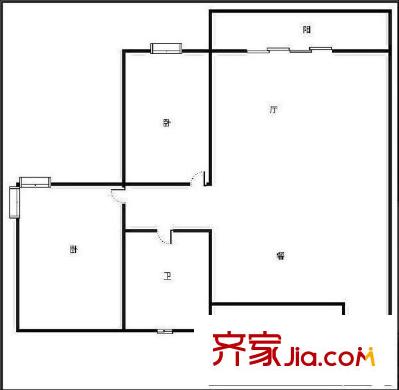 祥和藍調國際公寓 戶型圖