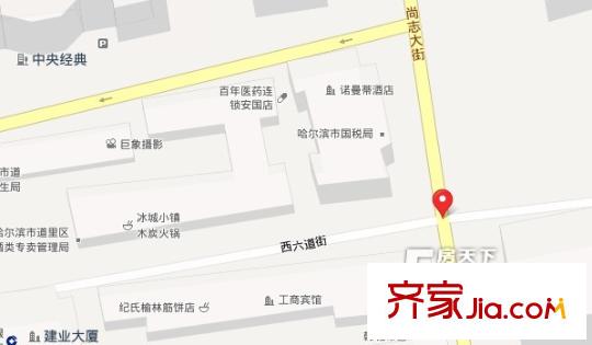 民生東六道街38號小區(qū)交通圖哈爾濱 民生東六道街38號 
