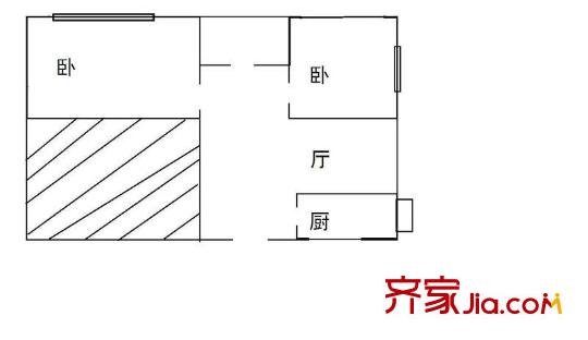 民生東六道街38號小區(qū)戶型圖