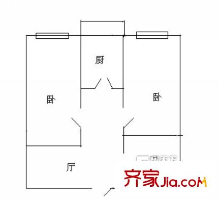 拉林新村 戶型圖