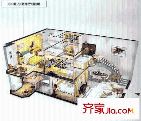 世紀(jì)廣場(chǎng)戶型圖4室2廳1衛(wèi)1廚