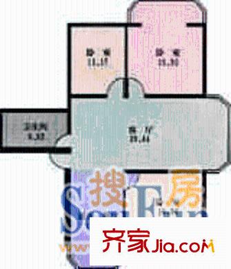 四史小區(qū)3室1廳1衛(wèi)1廚