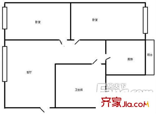木蘭小區(qū) 戶型圖