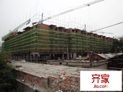 東鐵花園外景圖1號(hào)樓建至第六層10-10-14