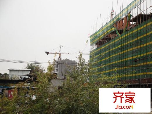 東鐵花園外景圖1號(hào)樓建至第六層10-10-14