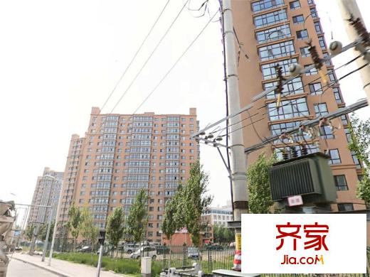 學(xué)府青年城外景圖