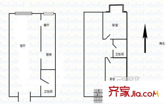 哈爾濱 杉尼家園 戶型圖