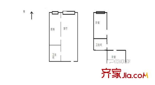 哈爾濱 杉尼家園 戶型圖