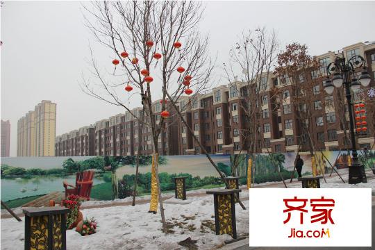 華遠龍灣實景圖項目多層遠景（2015-02-15）