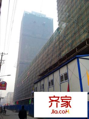 江南明珠外景圖項目已封頂（2010.10.27）