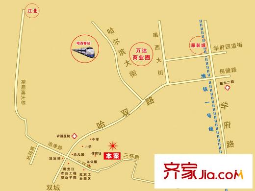 海德堡家園交通圖