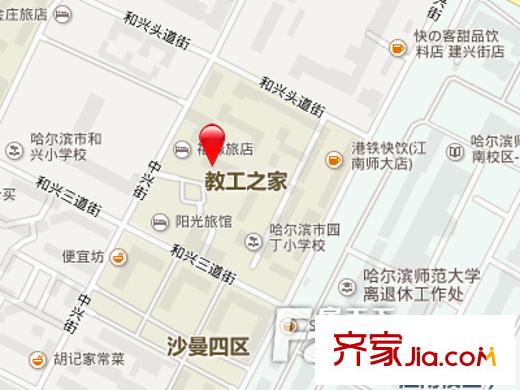 教工之家交通圖 