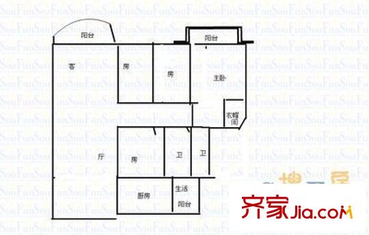 法院小區(qū) 戶型圖