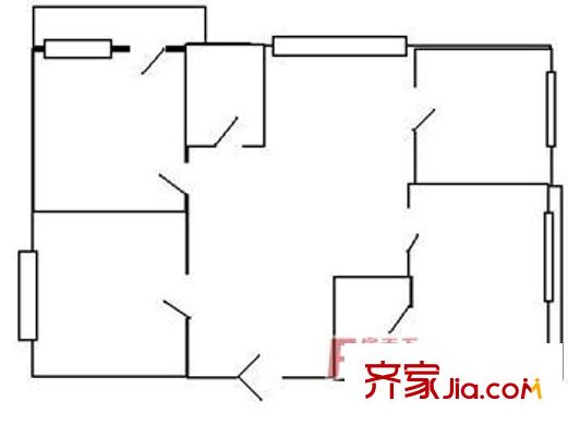 哈爾濱 北鴻河畔公寓 戶(hù)型圖