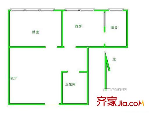 哈爾濱 華僑名苑 戶(hù)型圖
