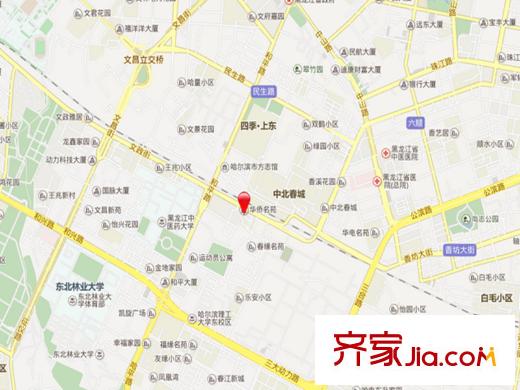 華僑名苑交通圖