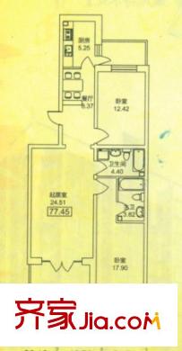  文政雅居戶(hù)型圖