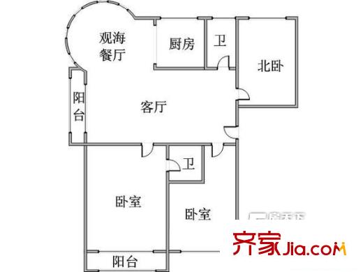 馨悅家園 戶型圖