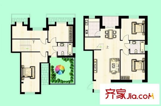 水木蘭亭 4室2廳2衛(wèi)1廚