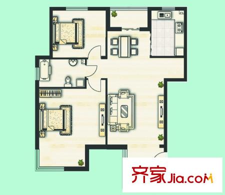 水木蘭亭 三層到五層戶型