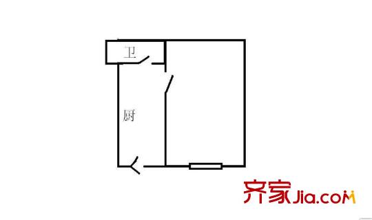 哈爾濱 省政府家屬樓 戶型圖