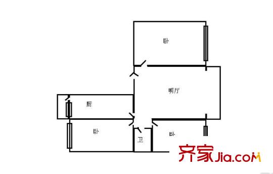 哈爾濱 華僑名苑 戶型圖
