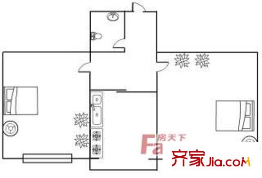 地礦花園 戶型圖