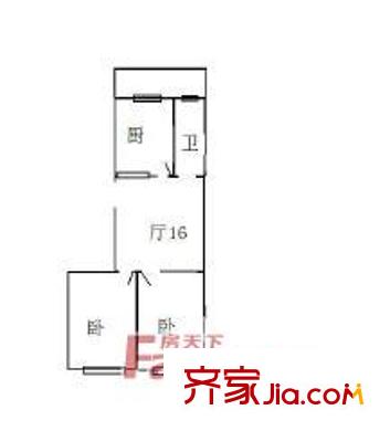 地礦花園 戶型圖