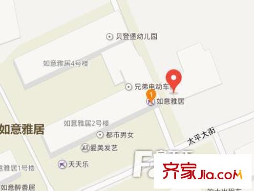 如意雅居交通圖