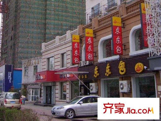 嵩山國(guó)際配套圖項(xiàng)目南側(cè)的東東包