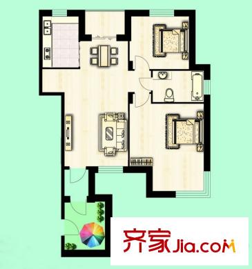 水木蘭亭 二層戶型