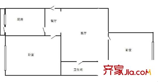 香城街小區(qū) 戶型圖