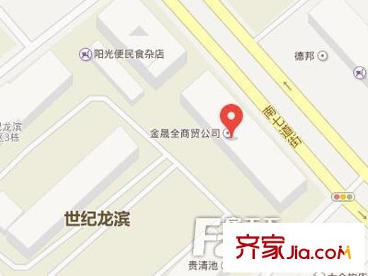 世紀龍濱交通圖