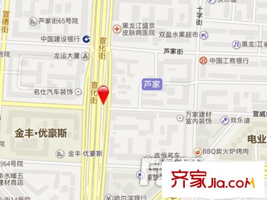 宣化小區(qū)交通圖 