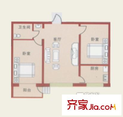 哈爾濱 西街地標 戶型圖