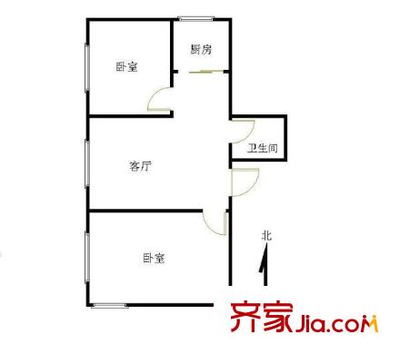經濟干部管理學院家屬樓 戶型圖
