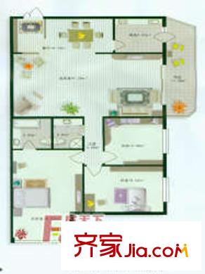 哈爾濱 金源花園 戶型圖