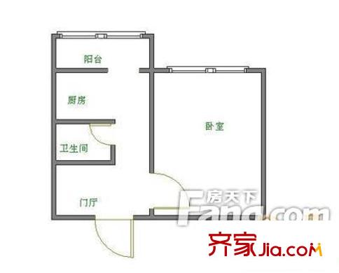 哈爾濱 東鷹小區(qū) 戶型圖