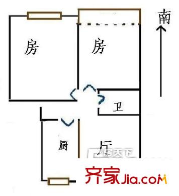 哈爾濱 東鷹小區(qū) 戶型圖