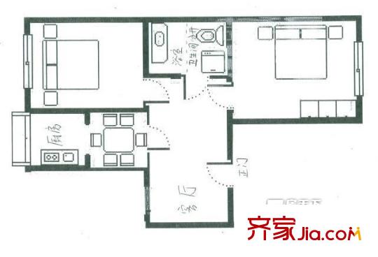 哈爾濱 宣化小區(qū) 戶型圖