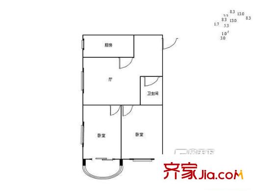 哈爾濱 中醫(yī)藥大學(xué)住宅樓 戶型圖