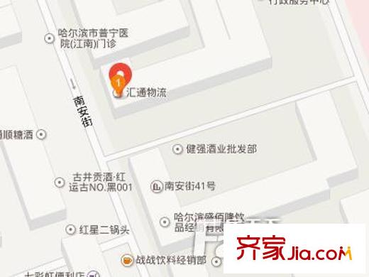 南安街41號(hào)小區(qū)交通圖
