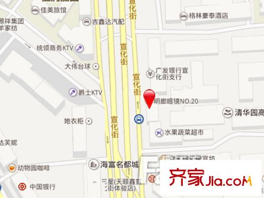 王子小區(qū)交通圖 