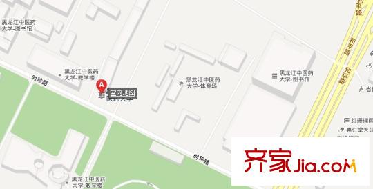 中醫(yī)藥大學(xué)住宅樓交通圖哈爾濱  