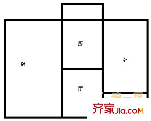 哈軸紅旗小區(qū) 戶型圖