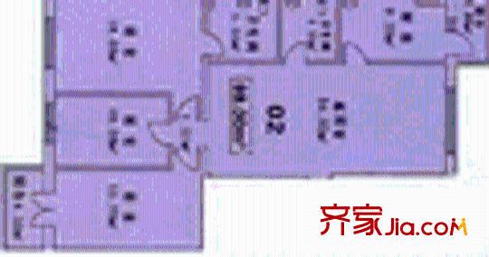 恒潤嘉園戶型圖3室1廳2衛(wèi)1廚