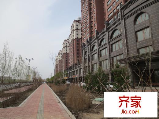 江霆華府二期實景圖項目臨街實景2013-5-16