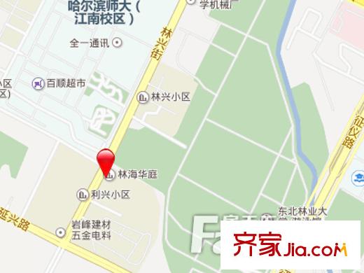 林海華庭交通圖 