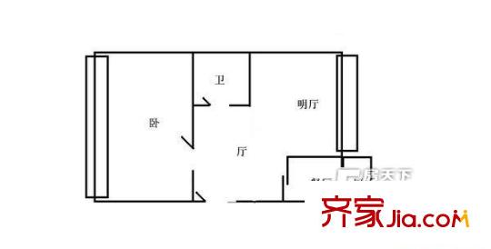 哈爾濱 漢廣小區(qū) 戶型圖