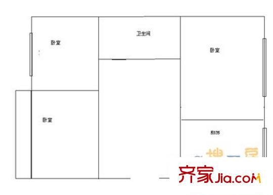 恒運(yùn)大廈 戶型圖